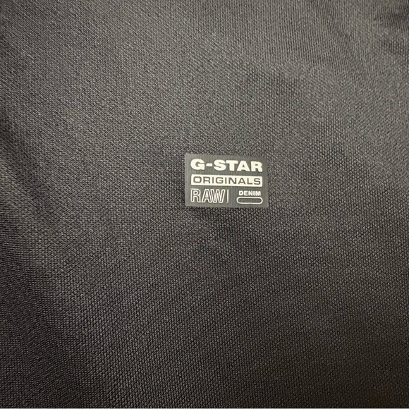 G-Star Aichesal Or Slim Tracktop Sweat zip up size Small black and white - Picture 7 of 15